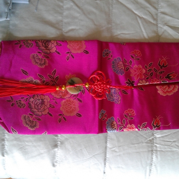 Chinese Brocade wine bottle gift bag - Picture 6 of 6